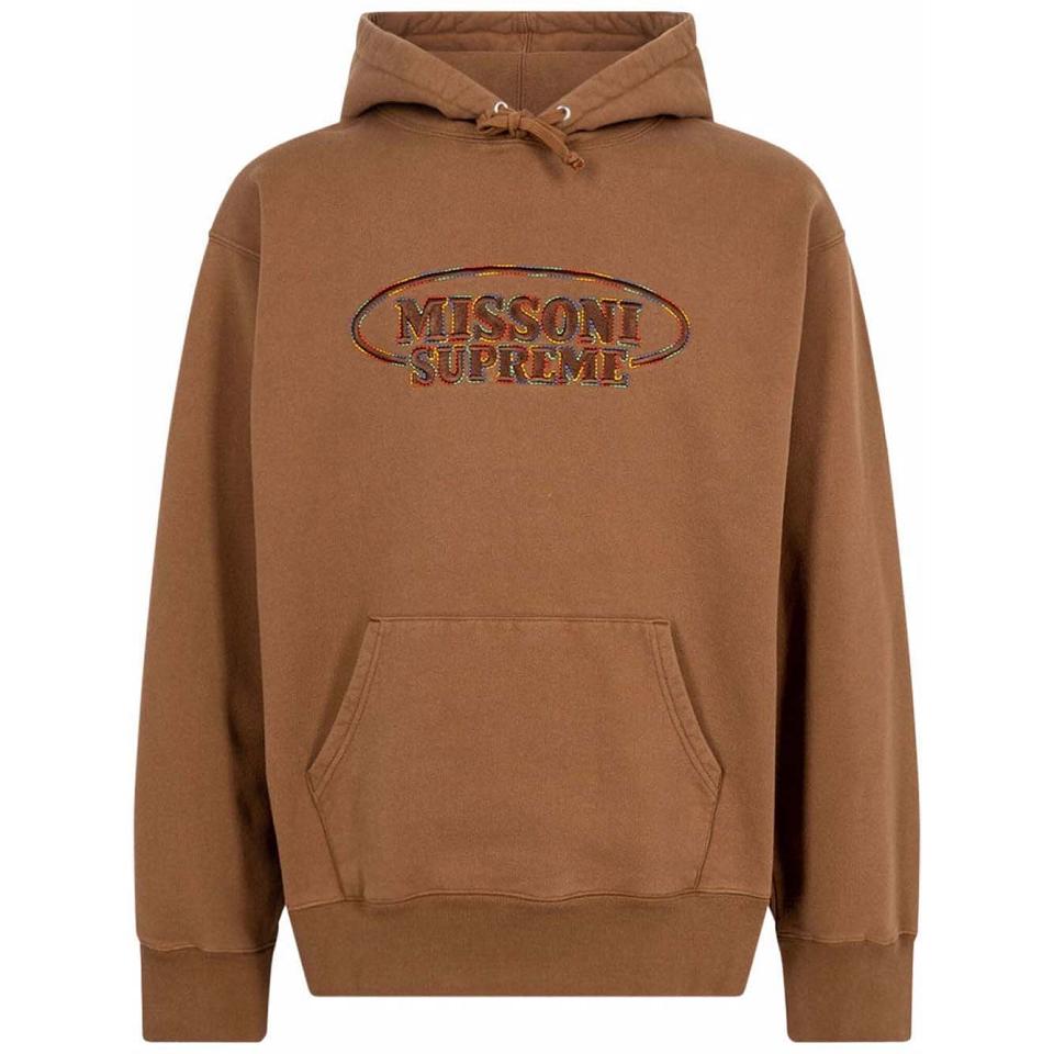 Sudadera Con Capucha Supreme x Missoni Logo Marrones | Supreme 135LH